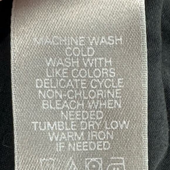 Vintage Y2K Liz Claiborne Black Lined Button Front Blazer Size Petite 12 - Picture 12 of 12